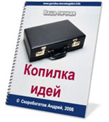 Копилка идей. Благодаря этому бонусу Вы без лишних проблем сможете разобраться со всеми своими идеями.